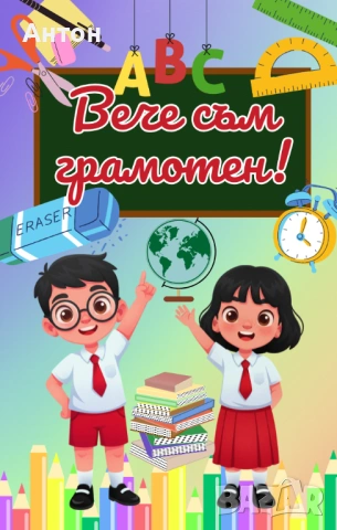 Магнит "Вече съм грамотен", снимка 2 - Други - 54097914