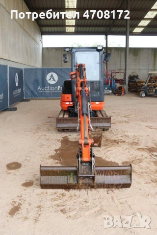 Мини багер Kubota, снимка 4 - Други машини и части - 54121369