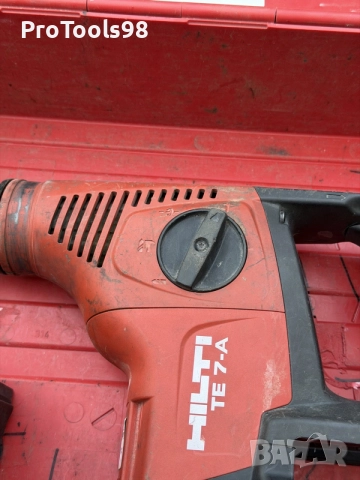 Hilti TE 7-A 36V + подарък батерия, снимка 3 - Перфоратори - 54338311