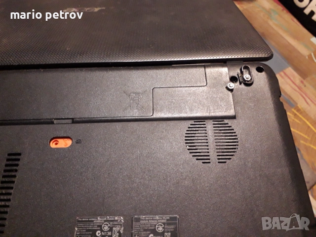 Продавам лаптоп модел ACER ASPIRE 5750G  2334G75 SERIES с изгоряла видео платка и изхабена батерия з, снимка 5 - Части за лаптопи - 54161998
