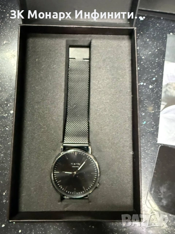 Мъжки часовник KANE SILVER STEEL MESH/+КУТИЯ ПЕРФЕКТЕН, снимка 6 - Мъжки - 54731063