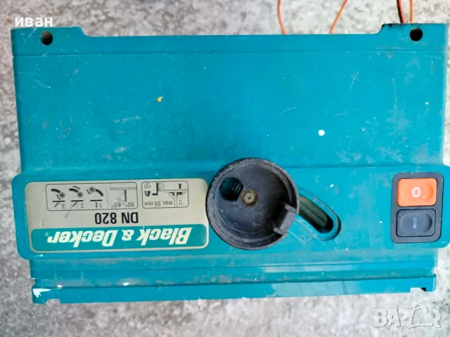 Настолен циркуляр Black & Decker DN-820 –Germany, снимка 8 - Циркуляри - 55342661