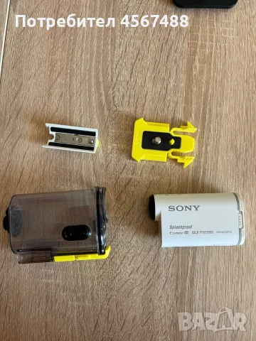 Спортна видеокамера Sony HDR-AS100V, Wi-Fi, FullHD + монопод + sd + box , снимка 7 - Камери - 55431368