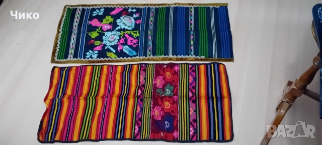 2бр.прекрасни ръчно тъкани престилки, снимка 4 - Антикварни и старинни предмети - 54342604