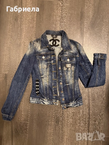 Дънково яке Шанел - ново 
