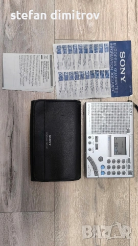 Sony ICF-SW7600GR World Band Receiver Radio FM Stereo/SW/MW/LW Tested Works , снимка 5 - Радиокасетофони, транзистори - 55092246
