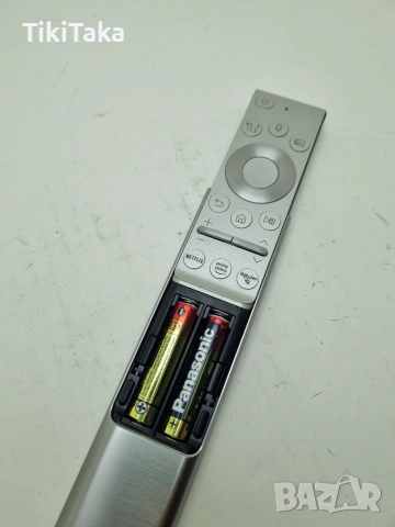 Метално дистанционно за Samsung Smart TV Bluetooth, гласов контрол, снимка 3 - Дистанционни - 55158669