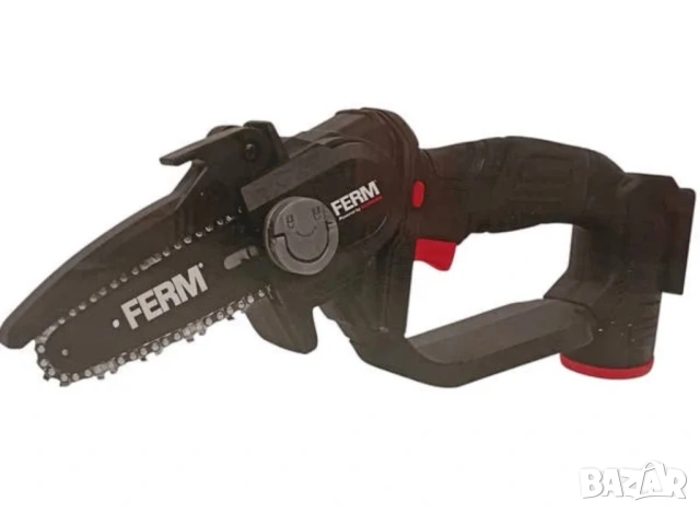Акумулаторен верижен трион FERM AX POWER 12V 125 мм с батерия 2Ah, снимка 6 - Градинска техника - 54726588