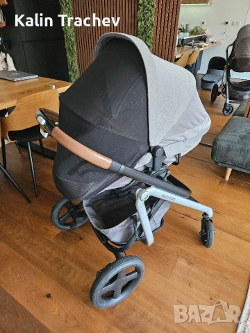 Детска количка Maxi Cosi - Lila + Кошче Maxi Cosi - Oria за новородено, снимка 8 - Детски колички - 55067776