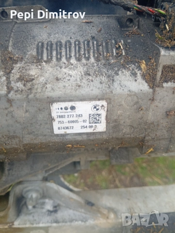 BMW 1 Coupe 07-13 електрическа помпа на сервоусилвателя на волана 7802277243, 7806079262