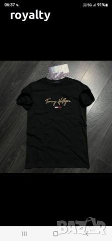 Нови Черни Маркови Мъжки Тениски Различни Цветове 