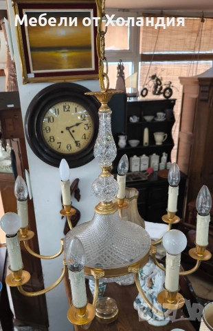 френски полилей d'Albret crystal, снимка 3 - Полилеи - 54078891