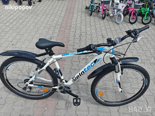 PA Алуминиев велосипед 27.5" PRO бял/син, снимка 3 - Велосипеди - 55553616