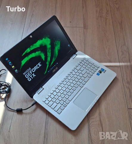 15.6' IPS Asus N551 Core i7-4720HQ/12GB/NVIDIA GTX 960 2GB GDDR5/256GB SSD, снимка 3 - Лаптопи за игри - 55125214