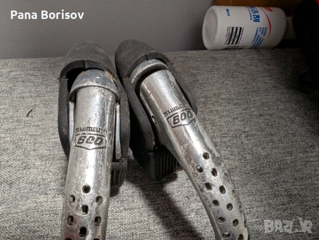 Ретро Шосейни Ръкохватки Shimano 600, снимка 2 - Части за велосипеди - 55247414