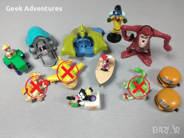 Колекционерски Играчки Макдоналдс от 90те McDonalds Toys, снимка 3 - Колекции - 53885370