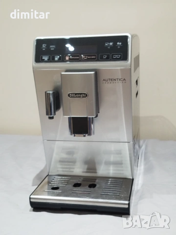 Кафе автомат DeLonghi  AUTENTICA CAPPUCCINO , снимка 8 - Кафемашини - 54700965