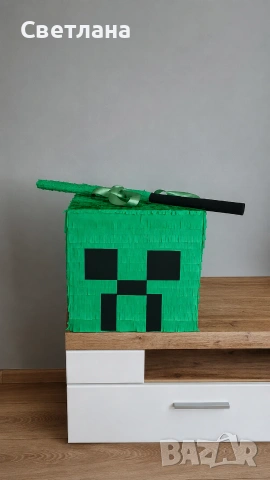 Пинята на тема Minecraft 