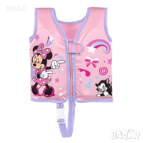 Детска жилетка за плуване от пяна Minnie Mouse розова 11-19кг, снимка 2 - Други - 54439110