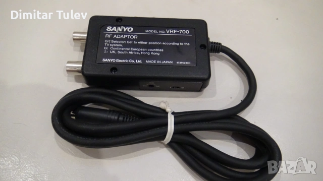 Адаптор SANYO VRF-700, снимка 4 - Камери - 54722707