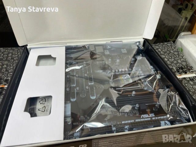 Дънни платки - ASUS B250 MINING EXPERT/GA-B550 AORUS PRO AC; GA-B250-FinTech/ ASRock H81 Pro BTC, снимка 3 - Дънни платки - 54495881