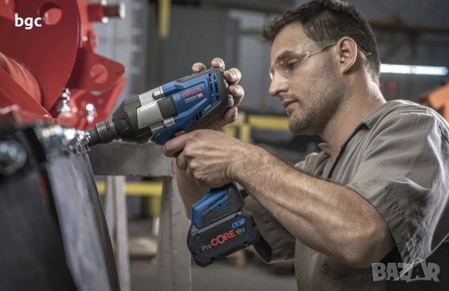НОВ ГАЙКОВЕРТ BOSCH PROFESSIONAL GDS 18V-1050 H 18 V, 1050.00 nm Професионален, снимка 3 - Други инструменти - 54688623