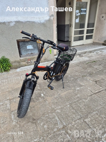 Продавам ел. велосипед xmart 20" fat bike