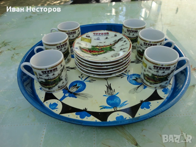 Сервиз за кафе-6 броя, снимка 4 - Сервизи - 55043564