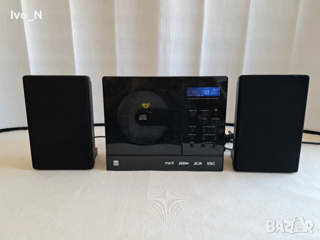 Микро аудиосистема Dual / FM радио/ CD/ MP3/ USB/ AUX.