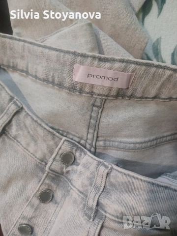 сиви дънки Promod , снимка 4 - Дънки - 54055301