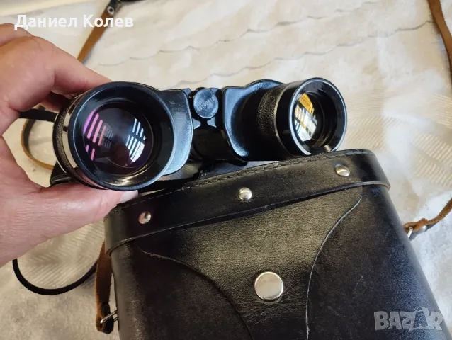 Отличен Съветски Бинокъл БПЦ 7 х 35-ТЕНТО--MADE IN СССР, снимка 9 - Екипировка - 55333667