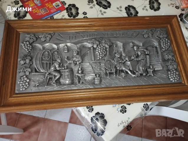 прекрасни калаено сребърни картини, снимка 10 - Антикварни и старинни предмети - 55163982