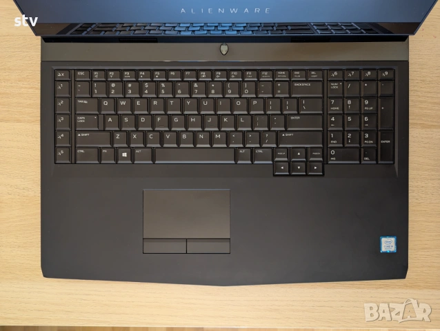 DELL ALIENWARE 17 R5 QHD/120Hz/i9-8950HK/GTX 1080/32GB RAM/512GB NVMe/1TB HDD, снимка 3 - Лаптопи за игри - 54044616