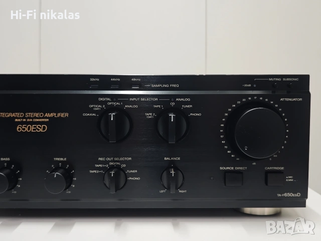 стерео усилвател ретро Hi-Fi SONY TA-F650ESD, снимка 3 - Ресийвъри, усилватели, смесителни пултове - 54739706