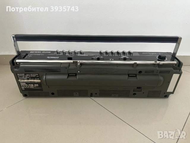 Sharp WQ 571Z(BK) Japan , снимка 8 - Радиокасетофони, транзистори - 54660351