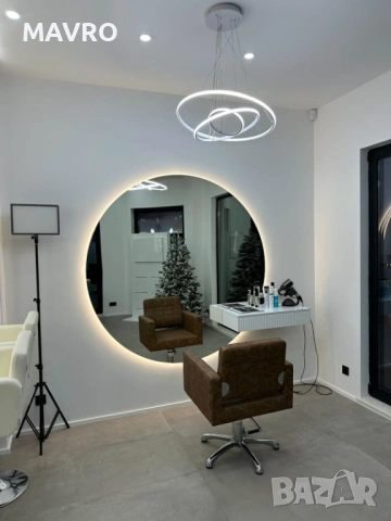 Огледала с LED Подсветка | Холивуд Огледала | Тоалетки | Mavro  Описание:, снимка 3 - Огледала - 54441835