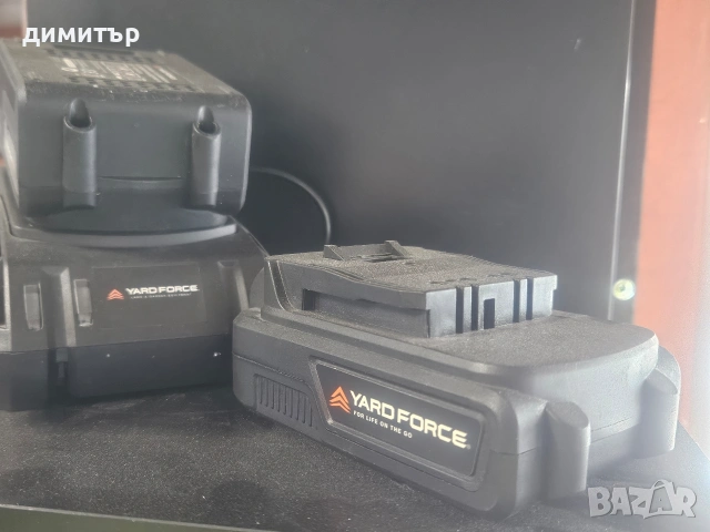 Комплект Yard Force 20V – 2 батерии + зарядно