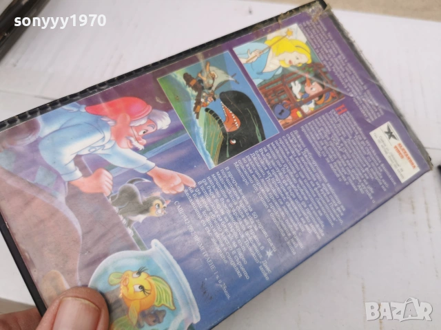ПИНОКИО-ORIGINAL VHS VIDEO TAPE 0807260900L1, снимка 4 - Други жанрове - 55195943