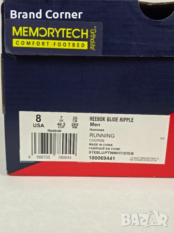 Нови маратонки Reebok Glide Ripple – №40.5, снимка 8 - Маратонки - 54290638