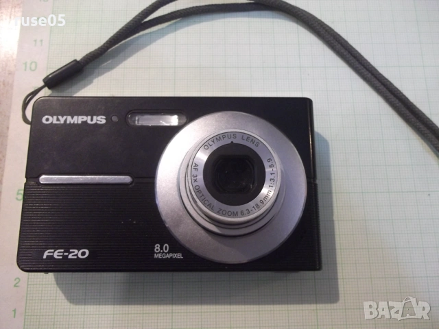 Фотоапарат "OLYMPUS - FE-20" работещ, снимка 3 - Фотоапарати - 54711263