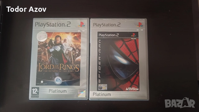 Spiderman и Lord of the rings за PS2