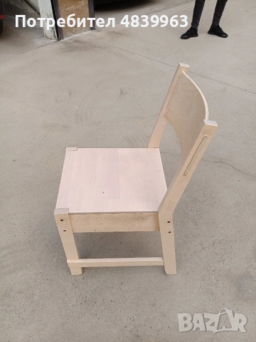 столове ikea norraker дървени 6 бр, снимка 4 - Столове - 54693421