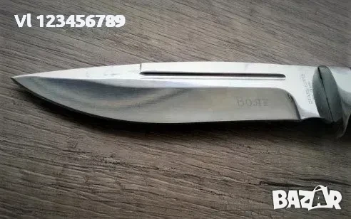 Ловен нож - Вълк/Волк-Руски, 140х270,сталь 65х13 , снимка 2 - Ножове - 54008236