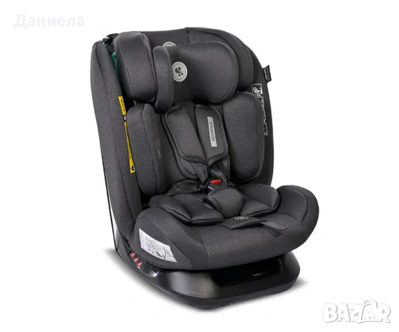 Lorelli Стол за кола Scorpius 40-150cm black jasper
