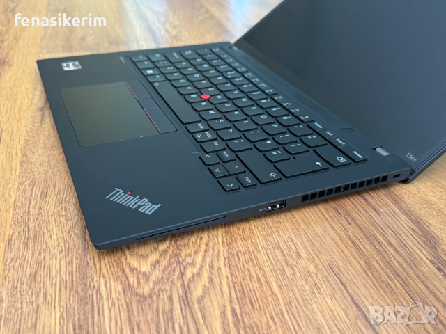 14' TOUCH Full HD+ Ryzen 5 PRO 7450u Lenovo ThinkPad T14s Gen 4 16GB LPDDR5/512GB NVMe/Бат 10ч, снимка 13 - Лаптопи за работа - 54954415