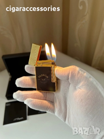 S.T. Dupont Ligne 2 Padron оригинална запалка, 2 пламъка