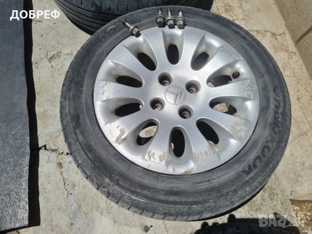джанти 15 цола за Ситроен и Пежо, снимка 3 - Гуми и джанти - 54939539