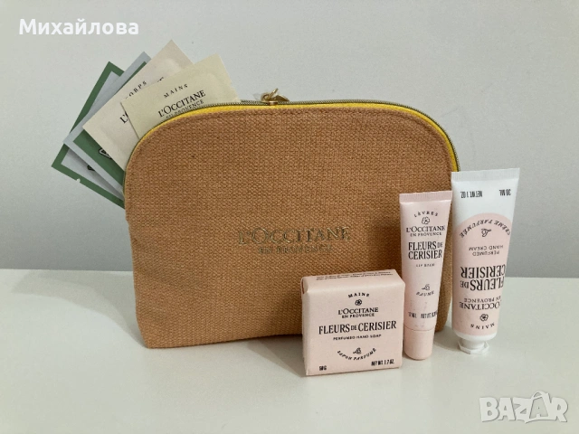 Козметичен комплект Черешова градина на L'Occitane, нов, снимка 3 - Комплекти и лотове - 54005562