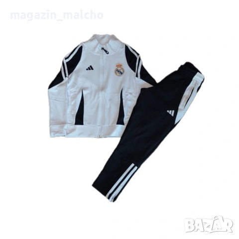 ДЕТСКИ ФУТБОЛЕН АНЦУГ – ADIDAS FC REAL MADRID; размери: 128 и 164 см.