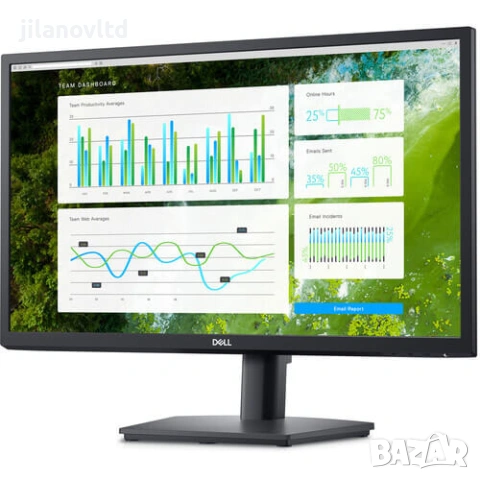 Монитор Dell E2422HS Full HD с гаранция, снимка 3 - Монитори - 54644646